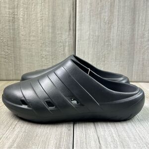 NEW Adidas Adicane Black Slip-On Clogs Sandals Comfort Slipper Womens Size 7